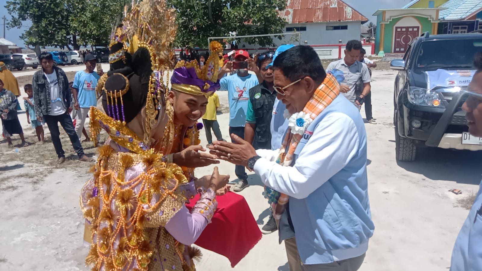 Di Mawasangka Tengah, ASR-Hugua Janji Alokasikan 80 Persen Anggaran untuk Desa